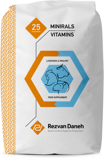 مکمل ویتامینه و معدنی مرغ گوشتی فرمول سازمان کولین 100